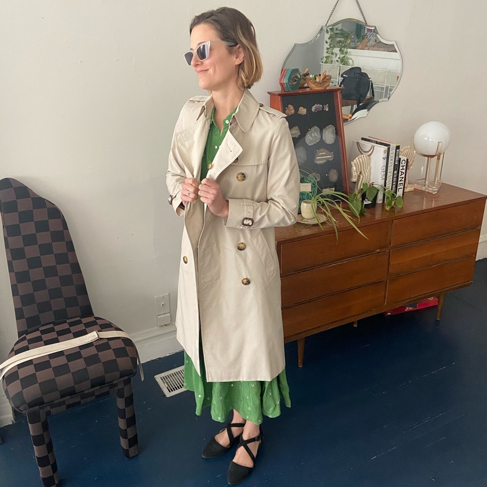 Burberry London Rain jacket Trench Mid-length